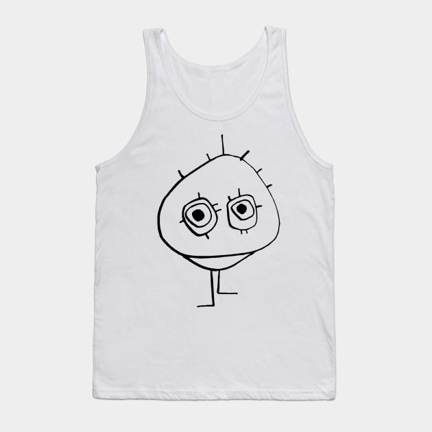 Big Head Thingy Tank Top by OssiesArt